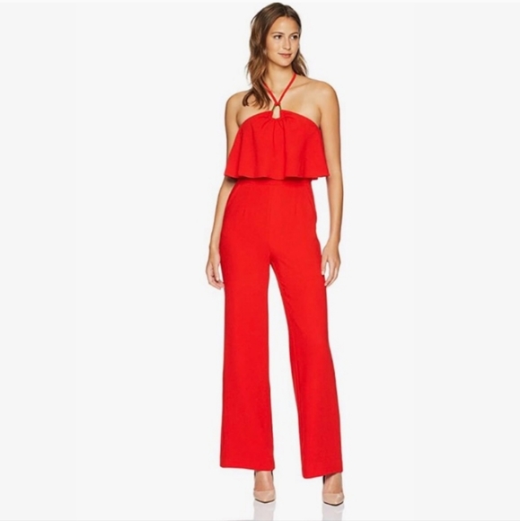 Trina Turk Found In Translation Gabriella Halter Jumpsuit - Picture 1 of 4